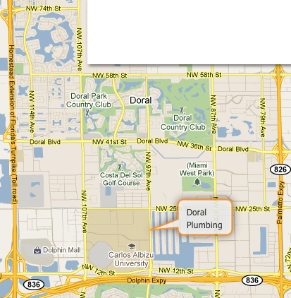 Doral Florida Map